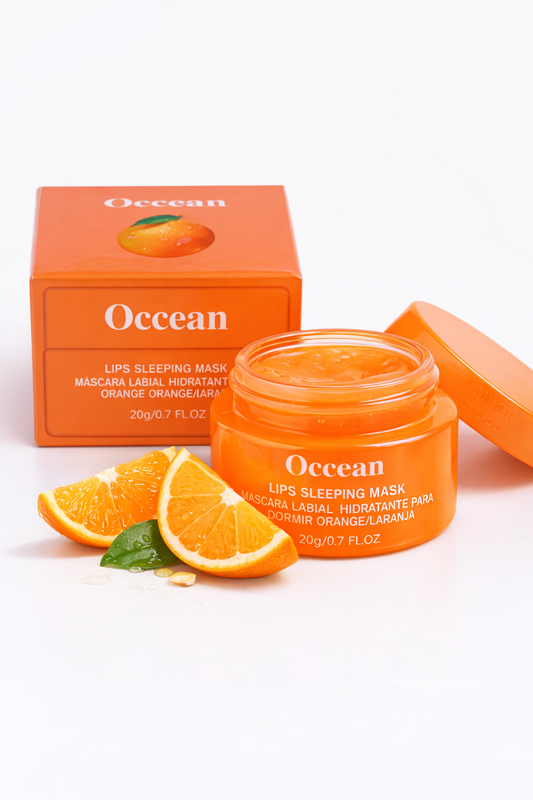 Máscara de dormir Orange Lips