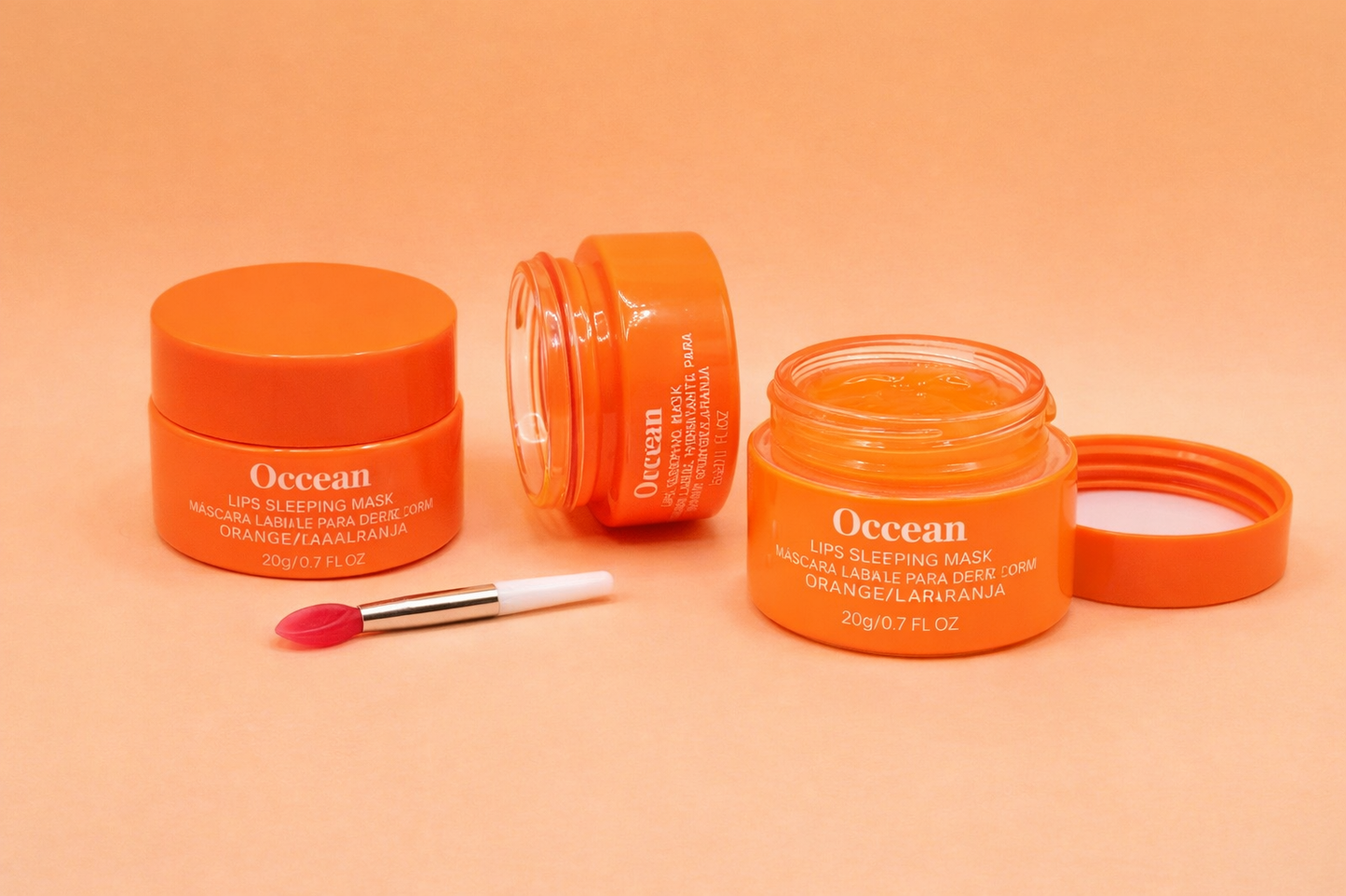 Máscara de dormir Orange Lips