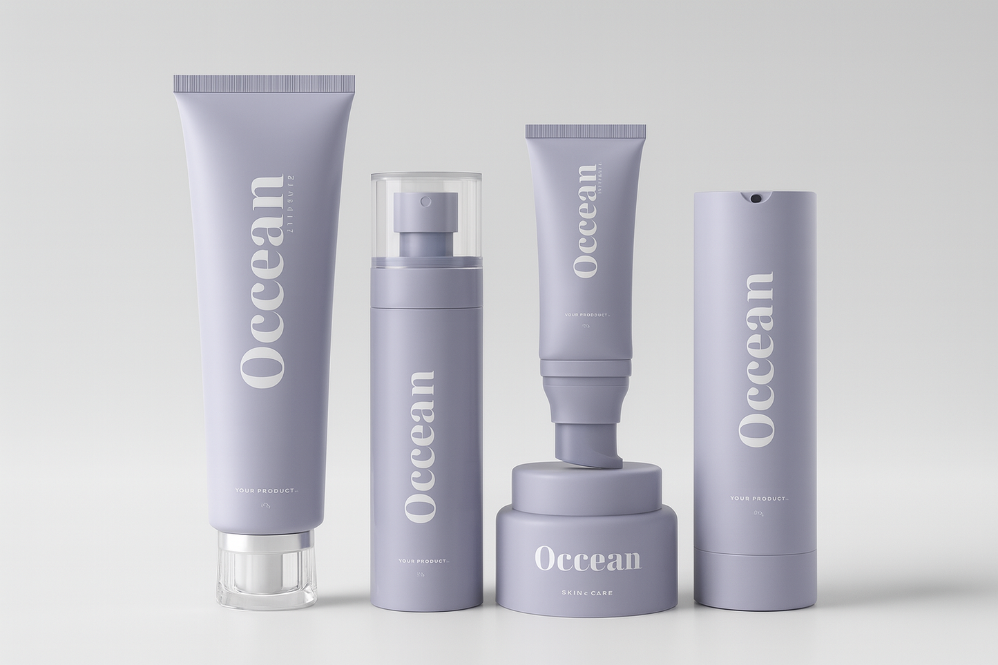 Kit de cuidados com a pele com probióticos - 5 produtos