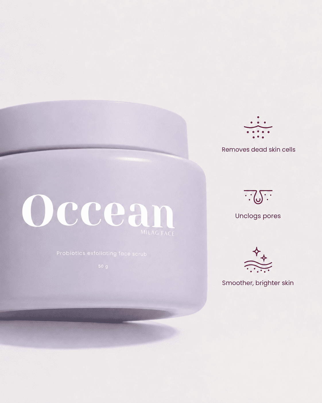 Probiotics Exfoliating Face Scrub